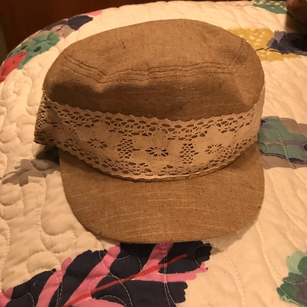 Cap. Military style.